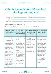 Kiểm tra nhanh cấp độ văn bản phù hợp với học sinh